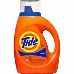 DESCRIPTION: (1) BOTTLE OF LAUNDRY DETERGENT BRAND/MODEL: TIDE INFORMATION: ORIGINAL SIZE: 1.43 QT RETAIL$: $12.97 EA QTY: 1