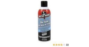 DESCRIPTION: (6) DE-ICER FOR AUTO AND TRUCK BRAND/MODEL: MOTOR MEDIC SIZE: 12 OZ RETAIL$: $11.73 EA QTY: 6