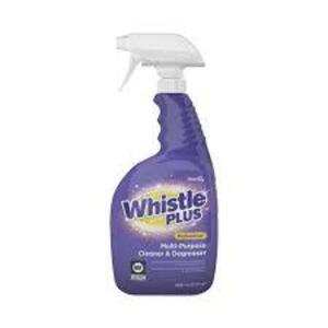 DESCRIPTION: (3) MULTI PURPOSE CLEANER BRAND/MODEL: WHISTLE PLUS SIZE: 32 OZ RETAIL$: $7.00 EA QTY: 3