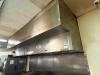 12' STAINLESS EXHAUST HOOD SYSTEM W/ HEATED MAKE UP AIR, EXHAUST FAN, AND FIRE SUPPRESSION - 2