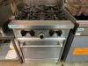 GARLAND FOUR BURNER RANGE W/ LOWER OVEN - 2