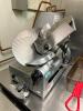 BERKEL COMMERCIAL DELI SLICER W/ SHARPENING ATTACHMENT.