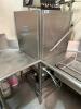 ECOLAB SINGLE RACK COMMERCIAL DISH WASHER - CORNER SET UP