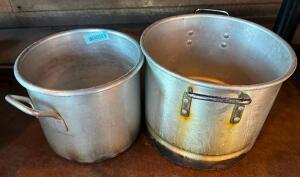 (2) 20 QT STOCK POTS