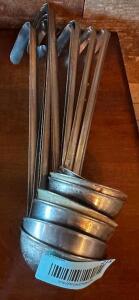 (10) ASSORTED STAINLESS LADLES