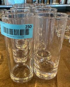 (10) TALL BAR GLASSES