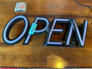 LED OPEN SIGN