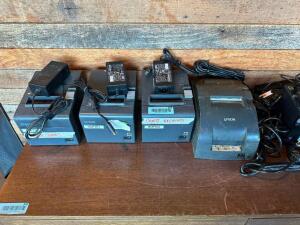 (4) EPSON TICKET PRINTERS