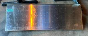 24" X 12" STAINLESS WALL SHELF