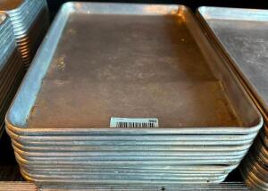 (12) HALF SIZE SHEET PANS