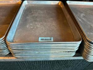 (12) HALF SIZE SHEET PANS