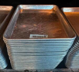 (24) 1/4TH SIZE SHEET PANS