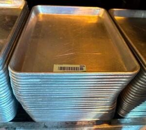 (24) 1/4TH SIZE SHEET PANS