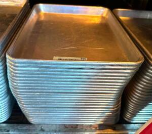 (24) 1/4TH SIZE SHEET PANS