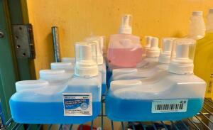 (9) BOTTLES OF FOAMING HAND SOAP.