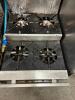 JADE RANGE FOUR BURNER COUNTER TOP RANGE W/ STAINLESS RISER. - 5