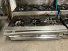 JADE RANGE SIX BURNER COUNTER TOP RANGE W/ STAINLESS RISER. - 2