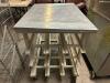 30" X 24" HALF SIZE CAN RACK W/ STAINLESS WORK TOP - 2