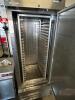 NORPOLE SINGLE DOOR COMMERCIAL FREEZER W/ TRAY RACK - 3