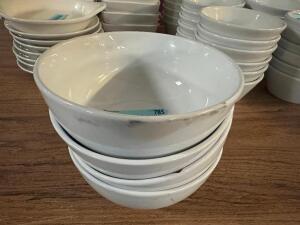 (4) 6" CHINA BOWLS.