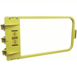 DESCRIPTION: (1) SAFETY GATE, SINGLE DOOR BRAND/MODEL: PS INDUSTRIES #39L634 INFORMATION: YELLOW, STEEL SIZE: 38 3/4 IN TO 42 1/2 IN OPENING WD, 22 1/