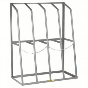 DESCRIPTION: (1) VERTICAL BAR RACK BRAND/MODEL: LITTLE GIANT #20VA66 INFORMATION: GRAY SIZE: 48X24X60, 4 BAYS RETAIL$: $668.79 QTY: 1