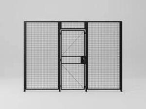 DESCRIPTION: (1) WIRE CAGE PANEL BRAND/MODEL: FOLDING GUARD SIZE: JUST ONE PANEL RETAIL$: $710.00 EA QTY: 1