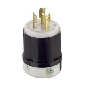 DESCRIPTION: (5) LOCKING PLUG BRAND/MODEL: LEVITON #9965-C INFORMATION: BLACK SIZE: 3 POLE, 3 WIRE RETAIL$: $29.50 EA QTY: 5