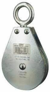 DESCRIPTION: (4) PULLEYS BRAND/MODEL: BLOCK DIVISION INC SIZE: 600 LB CAPACITY RETAIL$: $209.99 EA QTY: 4