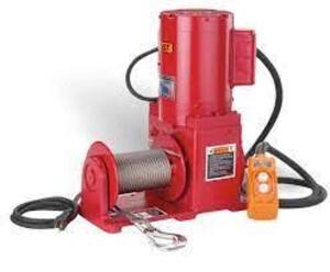 DESCRIPTION: (1) AIR WINCH BRAND/MODEL: THERN #1VN79 INFORMATION: RED SIZE: 2000 LB CAPACITY RETAIL$: $2915.16 EA QTY: 1