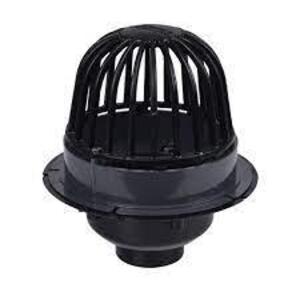 DESCRIPTION: (3) ABS PLASTIC ROOF DRAIN BRAND/MODEL: WATER-TITE #86100 INFORMATION: CAST IRON DOME SIZE: 3" RETAIL$: $127.48 EA QTY: 3