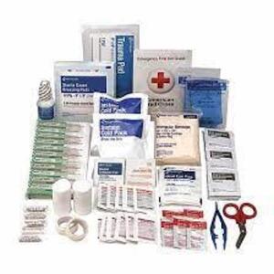 DESCRIPTION: (4) FIRST AID KIT REFILL BRAND/MODEL: 463M24 SIZE: 50 PERSON RETAIL$: $27.50 EA QTY: 4