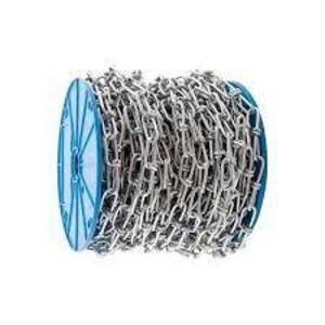 DESCRIPTION: (1) ROLL OF CHAINBRAND/MODEL: KINGCHAININFORMATION: SILVERSIZE: 3/16" X 100'RETAIL$: $145.94 EAQTY: 1