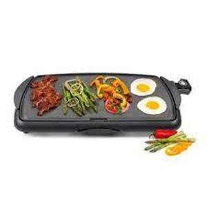 DESCRIPTION: (1) LARGE GRIDDLE BRAND/MODEL: KITCHENSMITH SIZE: LARGE RETAIL$: $19.99 EA QTY: 1