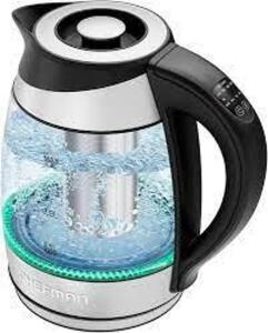 DESCRIPTION: (1) ELECTRIC DIGITAL KETTLE BRAND/MODEL: CHEFMAN SIZE: 1.8L RETAIL$: $33.88 EA QTY: 1