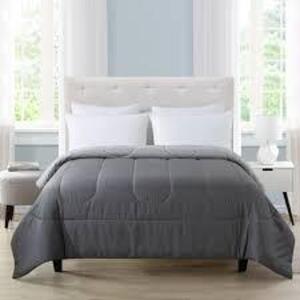 DESCRIPTION: (1) COORDINATED BEDDING SET BRAND/MODEL: MAINSTAYS INFORMATION: GRAY SIZE: FULL RETAIL$: $33.93 EA QTY: 1