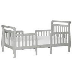 DESCRIPTION: (1) 3 IN 1 TODDLER BED BRAND/MODEL: DOM FAMILY INFORMATION: STORM GREY RETAIL$: $169.99 EA QTY: 1