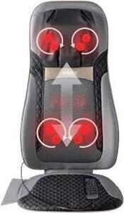 DESCRIPTION: (1) NECK AND BACK MASSAGER BRAND/MODEL: HOMEDICS INFORMATION: BLACK AND GREY RETAIL$: $183.00 EA QTY: 1