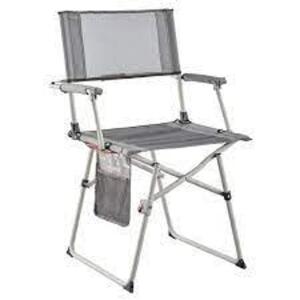 DESCRIPTION: (1) OUTDOOR CAMPING CHAIR BRAND/MODEL: QUECHUA RETAIL$: $31.59 EA QTY: 1