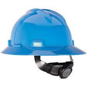 DESCRIPTION: (1) CASE OF (10) HARD HATSBRAND/MODEL: MSA #10061512INFORMATION: BLUESIZE: ONE SIZE FITS MOSTRETAIL$: $18.49 EAQTY: 1