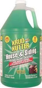 DESCRIPTION: (2) HOUSE AND SIDING PRESSURE WASHER CONCENTRATE BRAND/MODEL: KRUD KUTTER SIZE: 1 GALLON RETAIL$: $14.07 EA QTY: 2