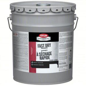 DESCRIPTION: (1) PRIMER WITH 630 TO 360 SQ FT COVERAGE BRAND/MODEL: KRYLON #38EM66 SIZE: 5 GALLON RETAIL$: $216.22 QTY: 1