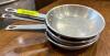 DESCRIPTION: (4) 7.5" FRY PANS LOCATION: DINING AREA QTY: 4