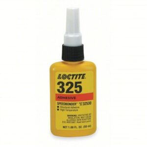 DESCRIPTION: (10) ACRYLIC ADHESIVE BRAND/MODEL: LOCTITE SERIES 325 #2LTC8 INFORMATION: AMBER SIZE: 1.69 OZ RETAIL$: $30.81 EA QTY: 10