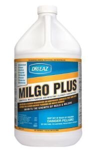 DESCRIPTION: (2) COMMERCIAL MULTI-PURPOSE DISINFECTANT CLAER CONCENTRATE BRAND/MODEL: MILGO PLUS DRI EAZ SIZE: 1 GALLON RETAIL$: $56.25 EA QTY: 2