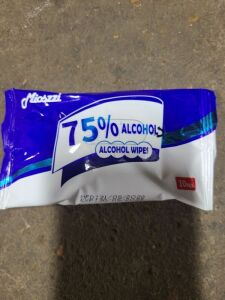 DESCRIPTION: (1) CASE OF (340) PACKS OF ALCOHOL WIPES BRAND/MODEL: MIOSZZI RETAIL$: $100.00 TOTAL QTY: 1