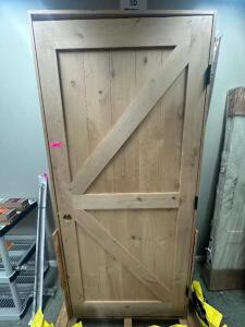 80" X 30" UNFINISHED INTERIOR DOOR