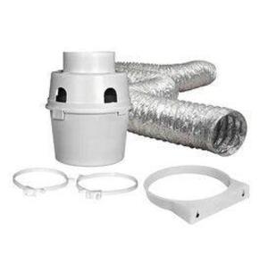 4 in. x 5 ft. Indoor Dryer Vent Kit with Flexible Duct