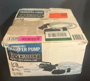 SUBMERSIBLE TRANSFER PUMP