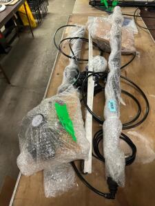 DESCRIPTION (2) PNEUMATIC AIR WHIPS ADDITIONAL INFORMATION W/ CONTROLLER AND REGULATORS THIS LOT IS: SOLD BY THE PIECE QTY 2